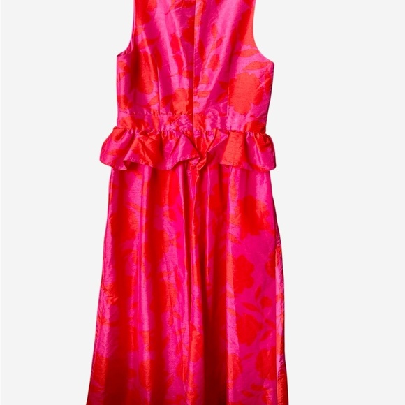 KATE SPADE For Target Pink Sleeveless VNeck Size 8 Pink Formal Midi Dress BNWT - Picture 4 of 13